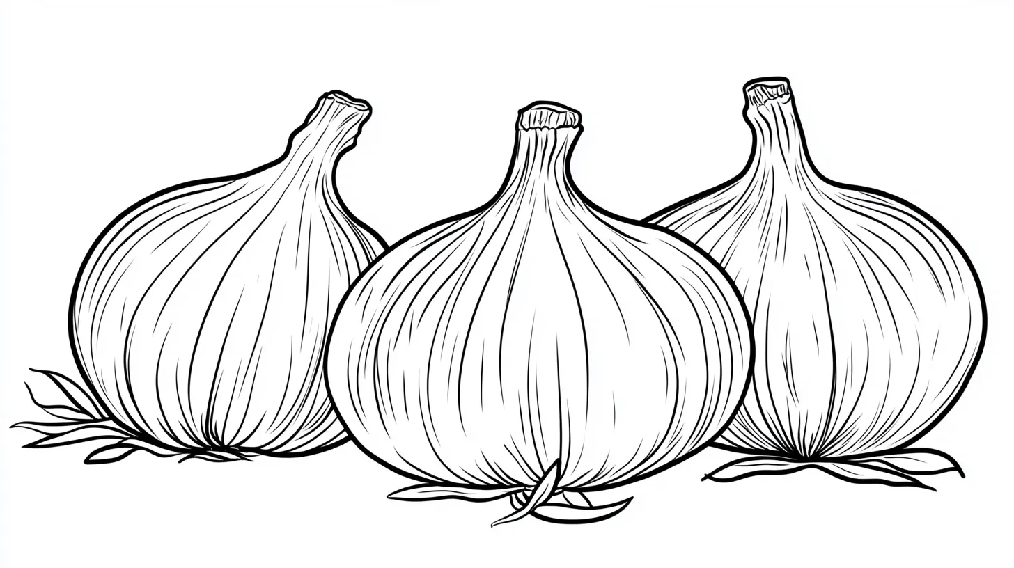 coloriage Légumes gratuit en ligne