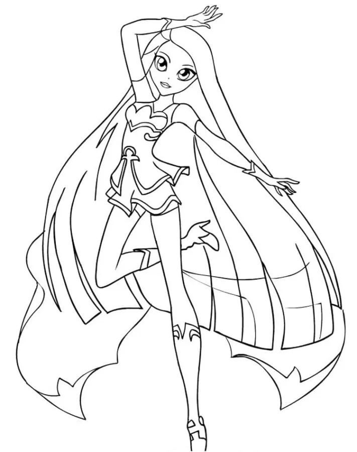 coloriage LoliRock et dessins 1