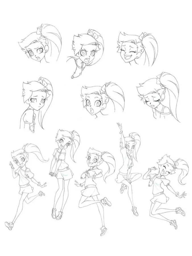 imprimer coloriage LoliRock