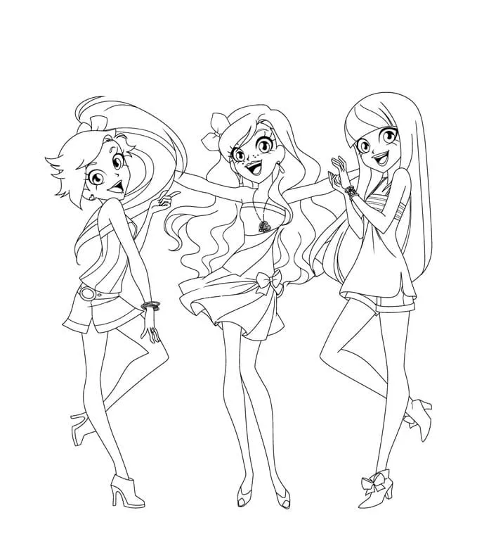 télécharger coloriage LoliRock gratuit 1