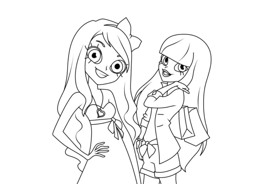 coloriage LoliRock pour enfants 1