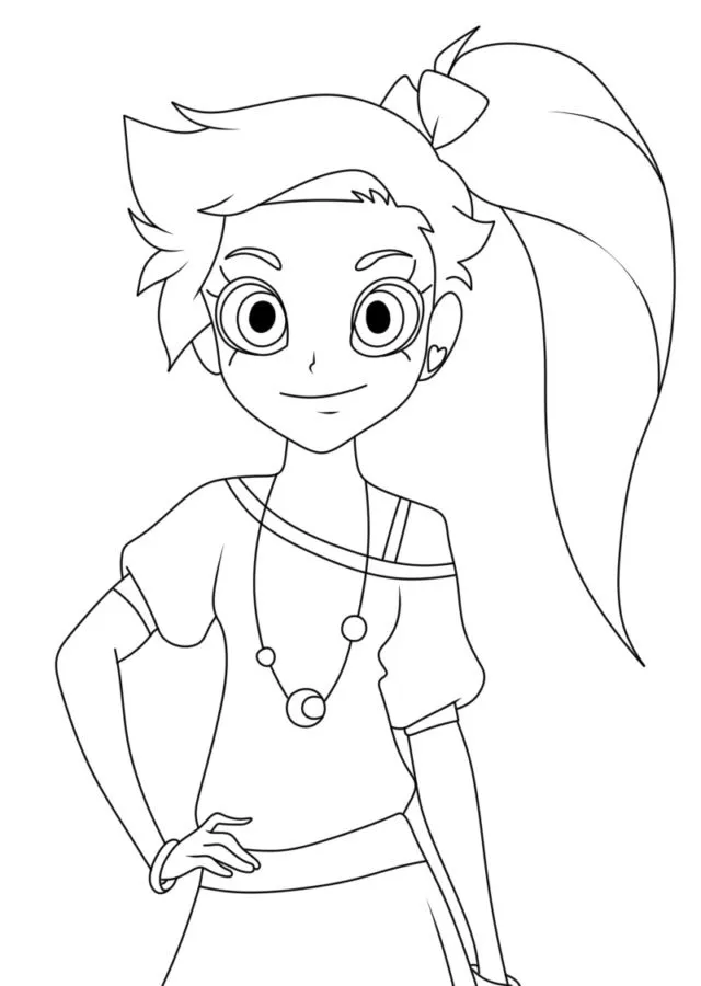 coloriage LoliRock a colorier en ligne 1