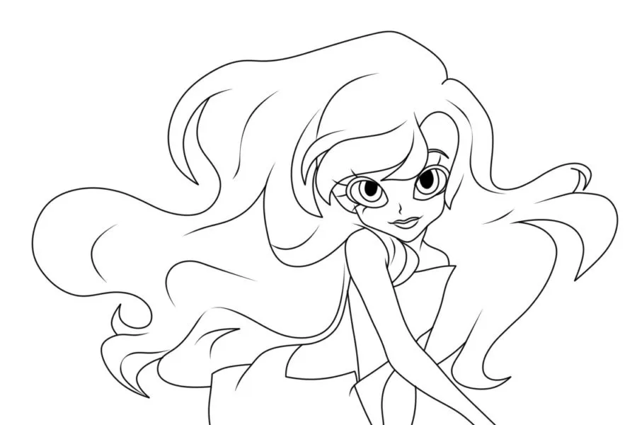 a imprimer coloriage LoliRock gratuit 1