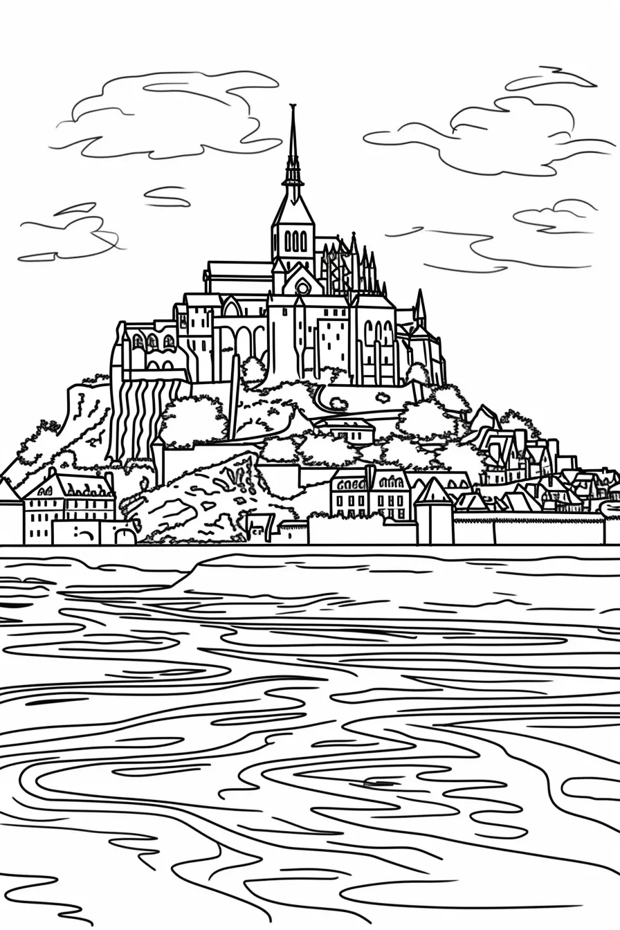 télécharger coloriage Maison gratuit 1