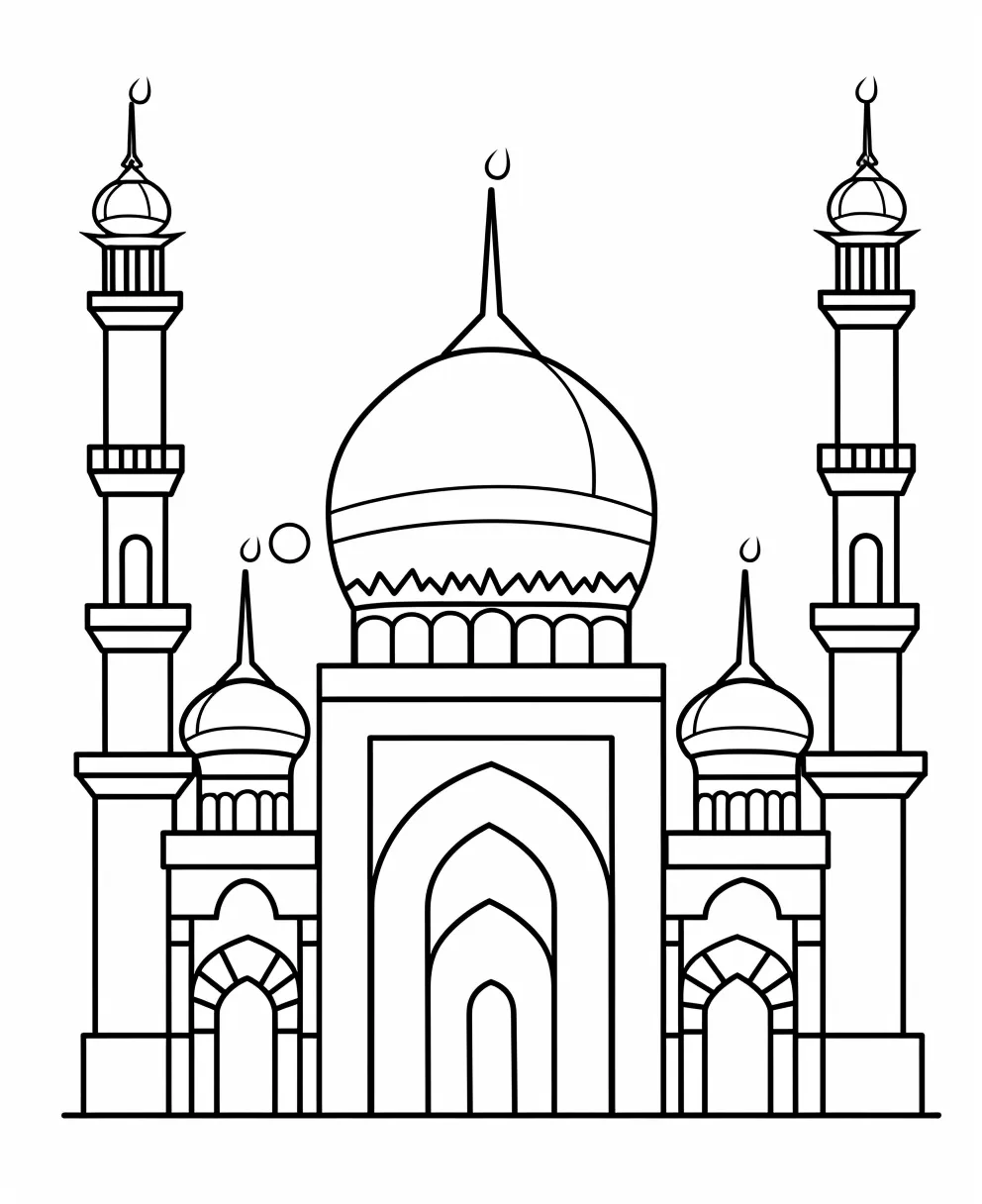 coloriage Maison pour enfants a imprimer gratuit 2