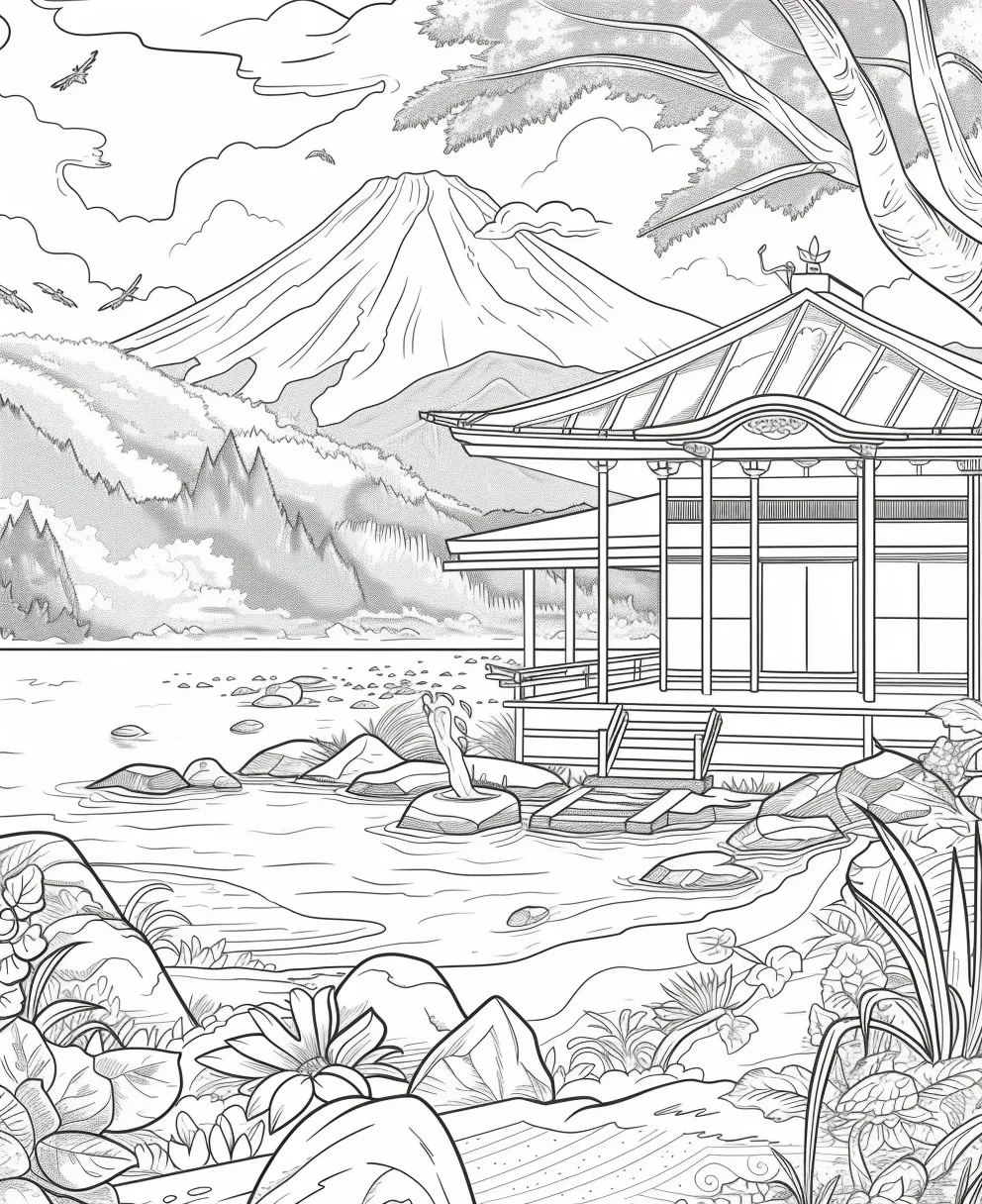 coloriage Maison a imprimer gratuitement 3