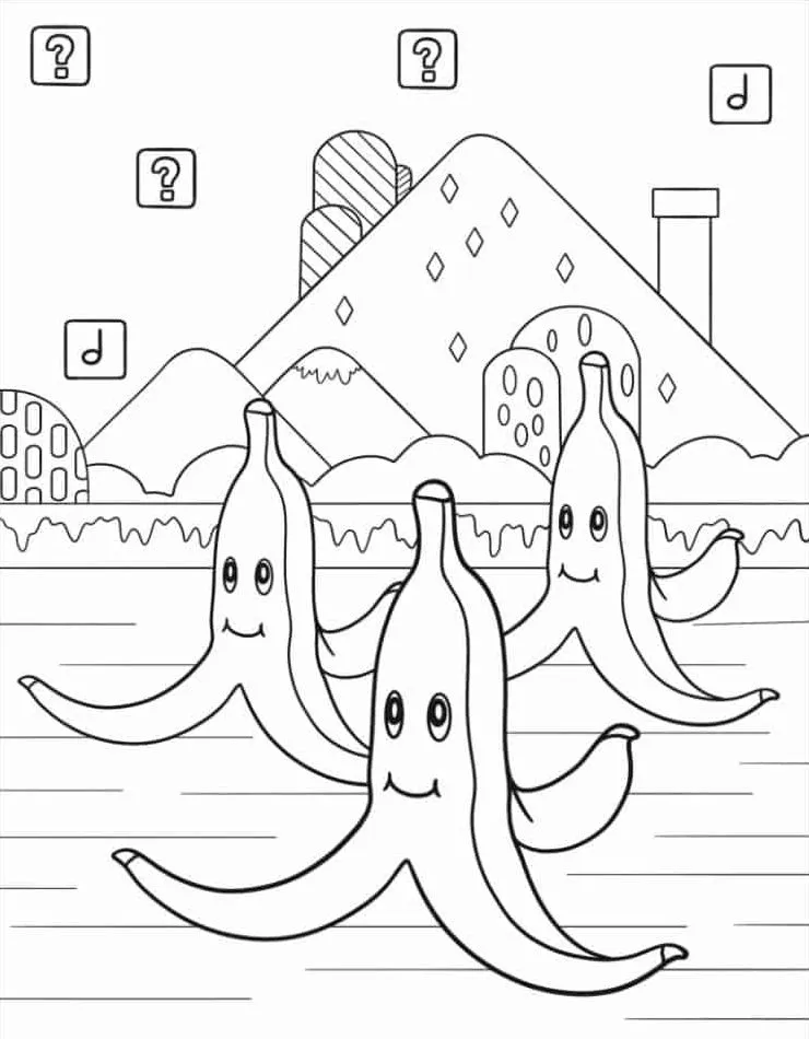 télécharger coloriage Mario Kart gratuit 1