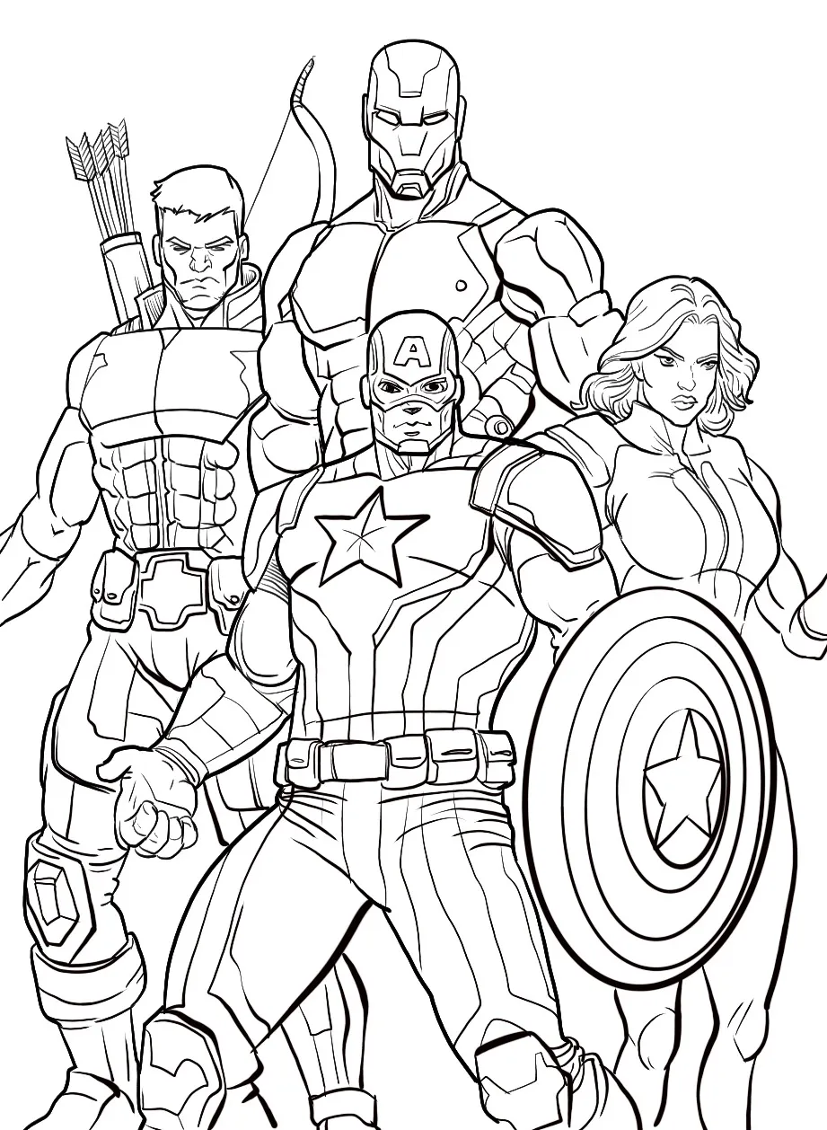 coloriage Marvel en ligne