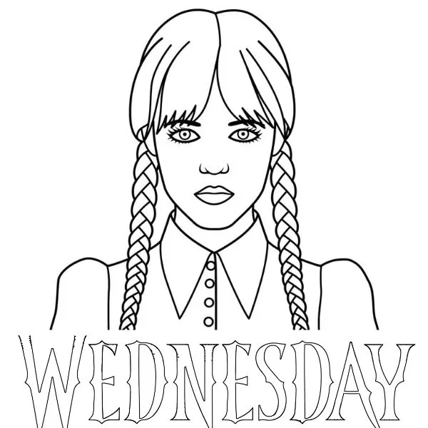 Maglietta Mercoledì Addams Donna - Stampa Caffè Divertente - Tee Sbiancato Film Netflix Per Halloween