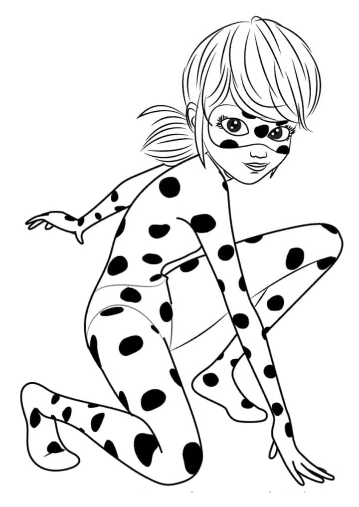 a imprimer coloriage Miraculous gratuit