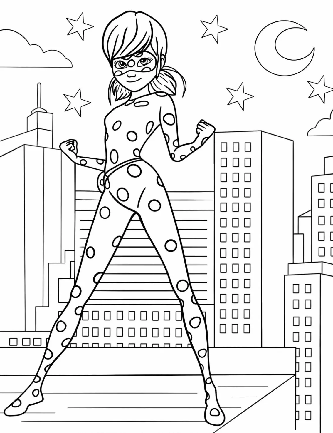 coloriage Miraculous educatif pour enfant