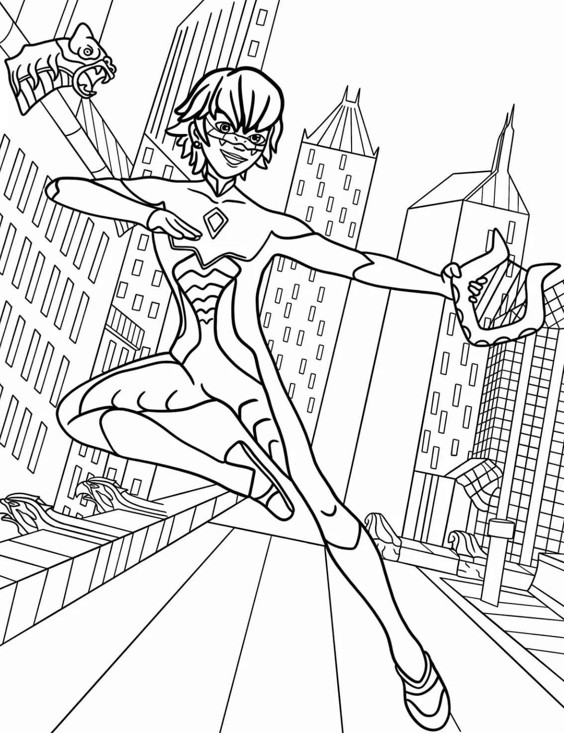 coloriage Miraculous a telecharger