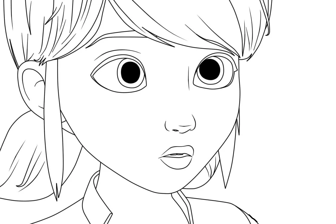 coloriage Miraculous à imprimer pour enfant de 10 ans