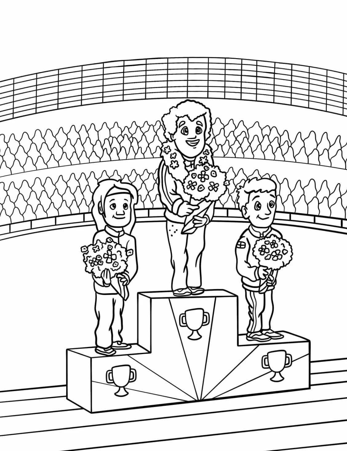 télécharger coloriage Olympiques gratuit 2