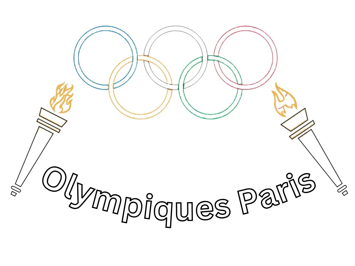 coloriage Olympiques et decoupage