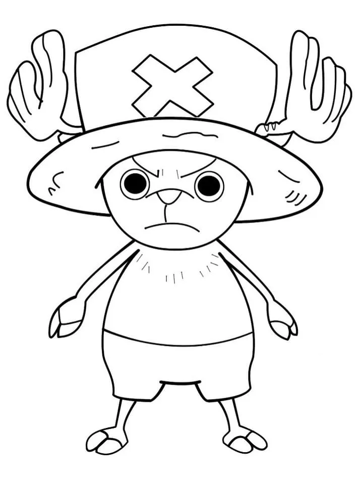 coloriage One Piece pour enfant de à imprimer 1