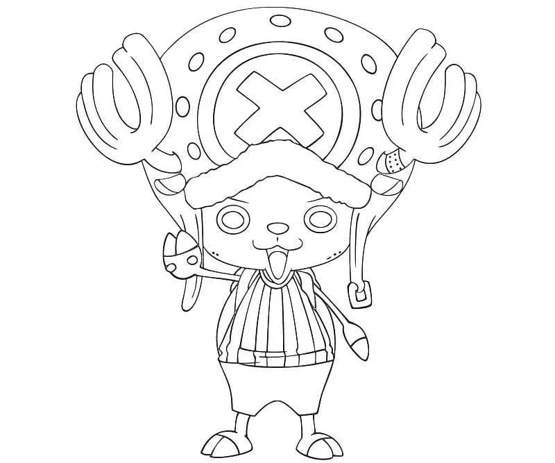 coloriage One Piece à imprimer pour enfant de 3 ans 1