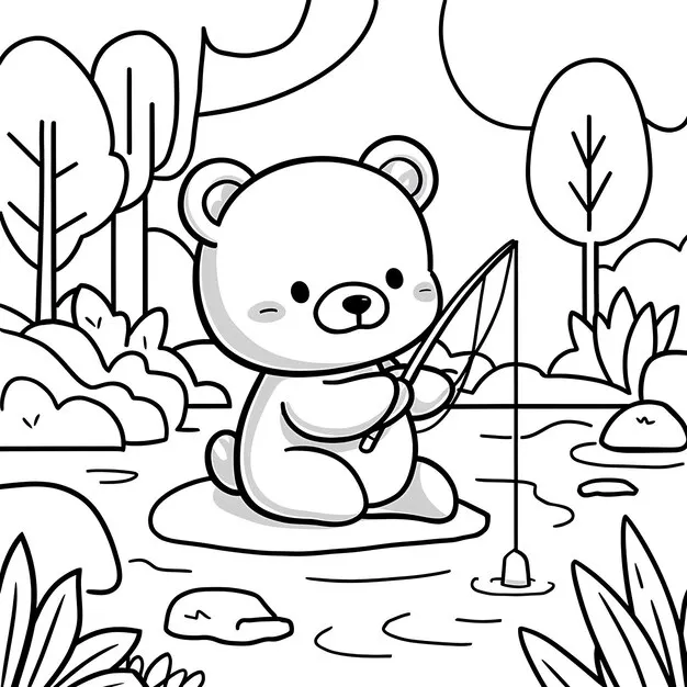 coloriage Ours a dessiner en ligne