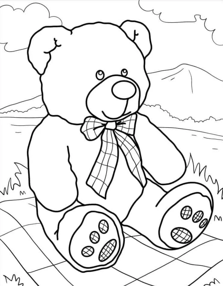 coloriage Ours pour enfant