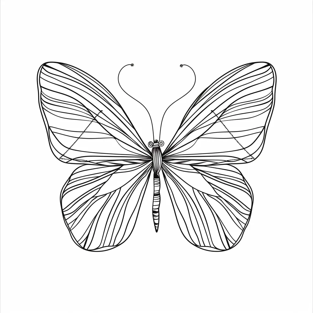 coloriage Papillon gratuit a imprimer