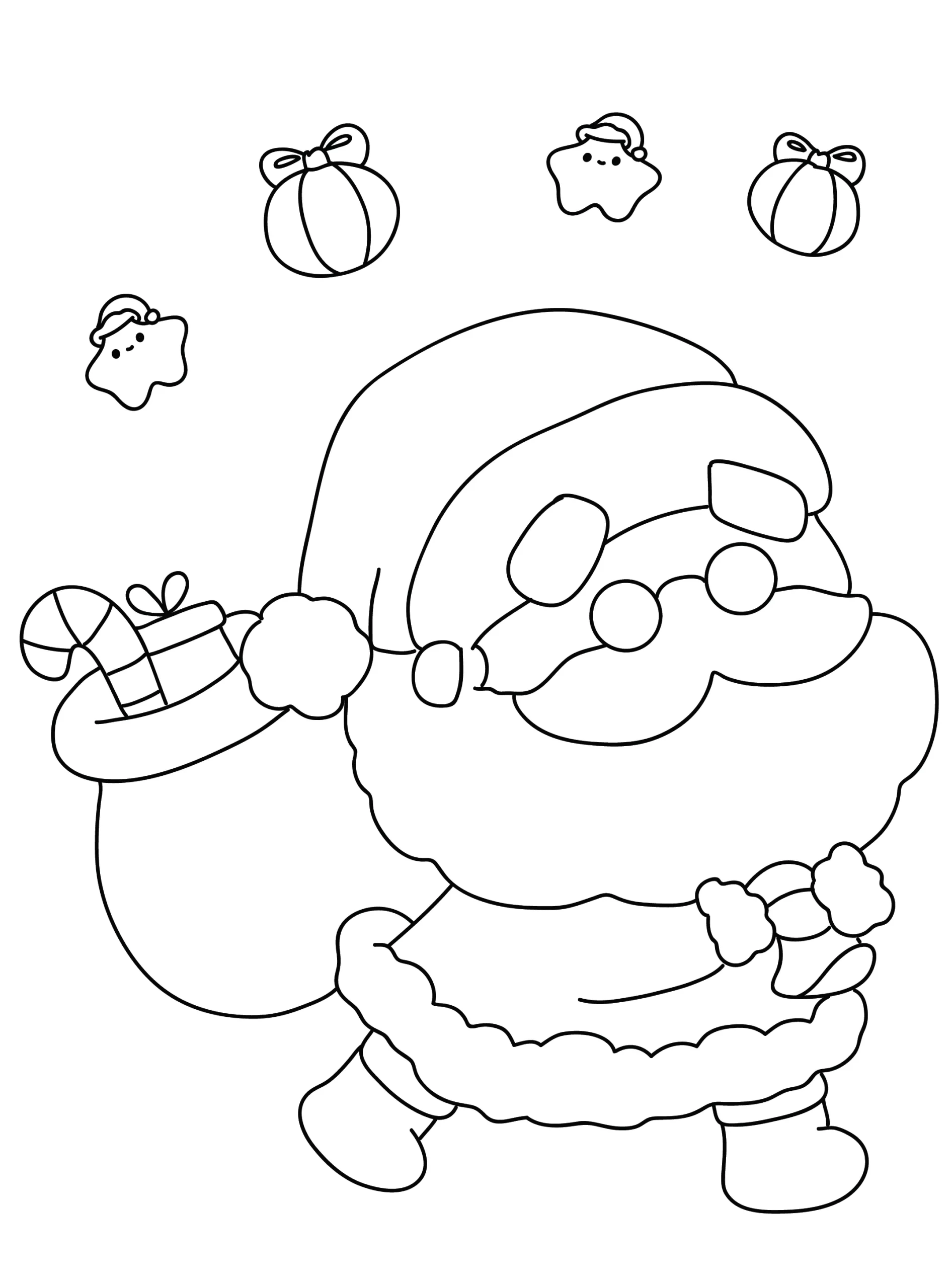 coloriage Pere Noel et dessins 2