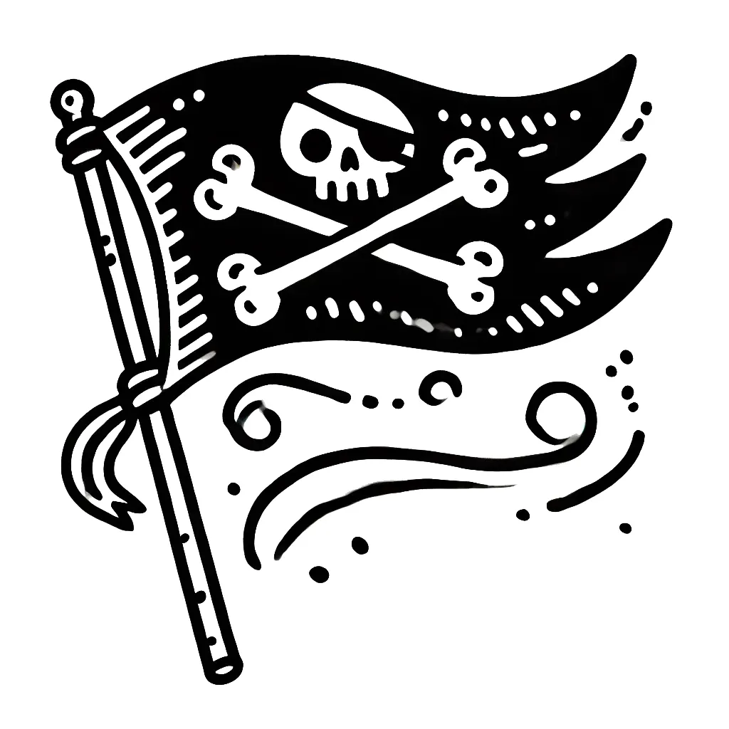 coloriage Pirate pour enfant gratuit 1