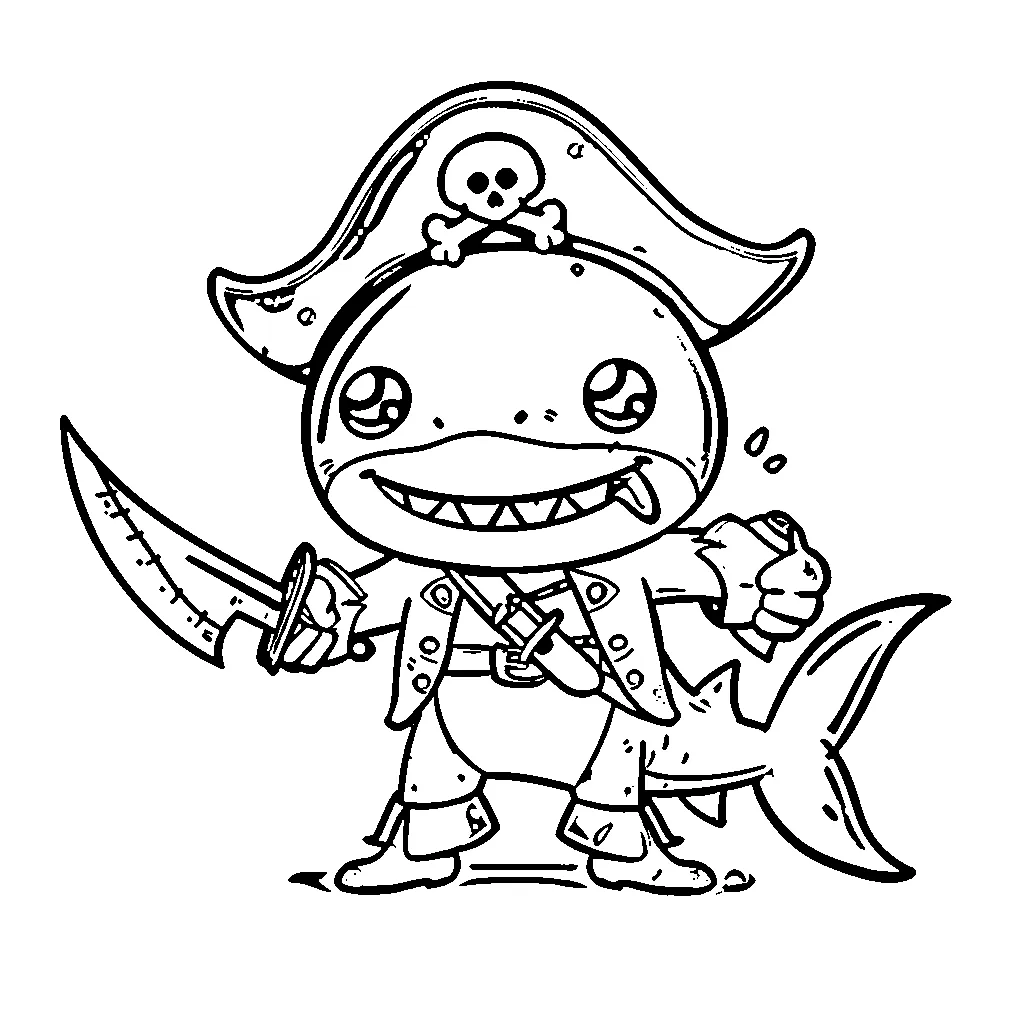 coloriage Pirate gratuit a imprimer