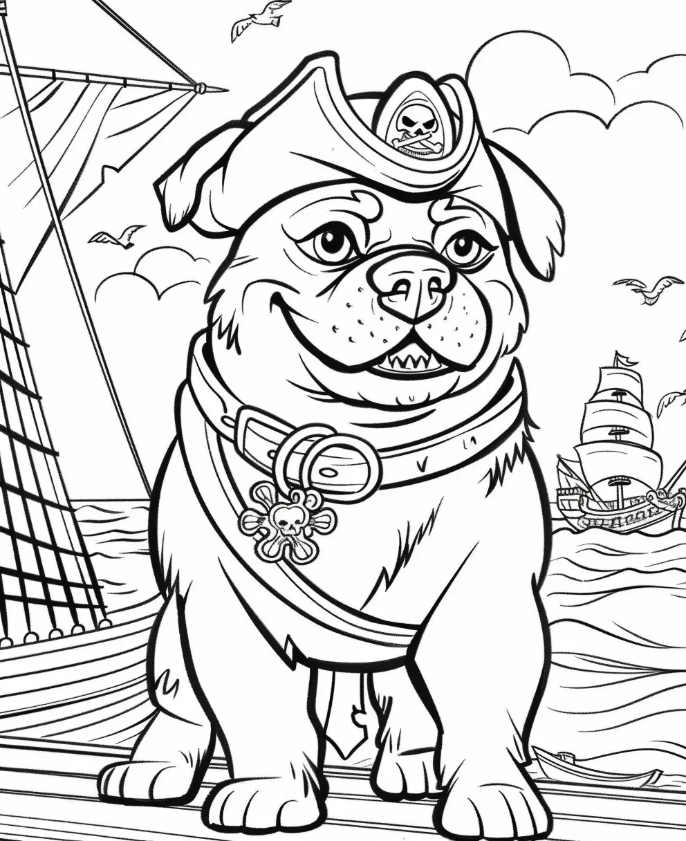 coloriage Pirate pour enfant gratuit