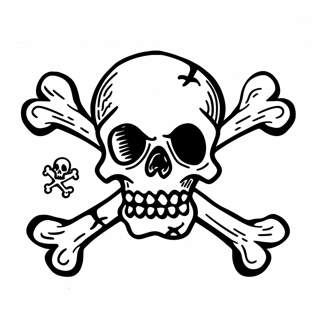 coloriage Pirate pour enfants a imprimer