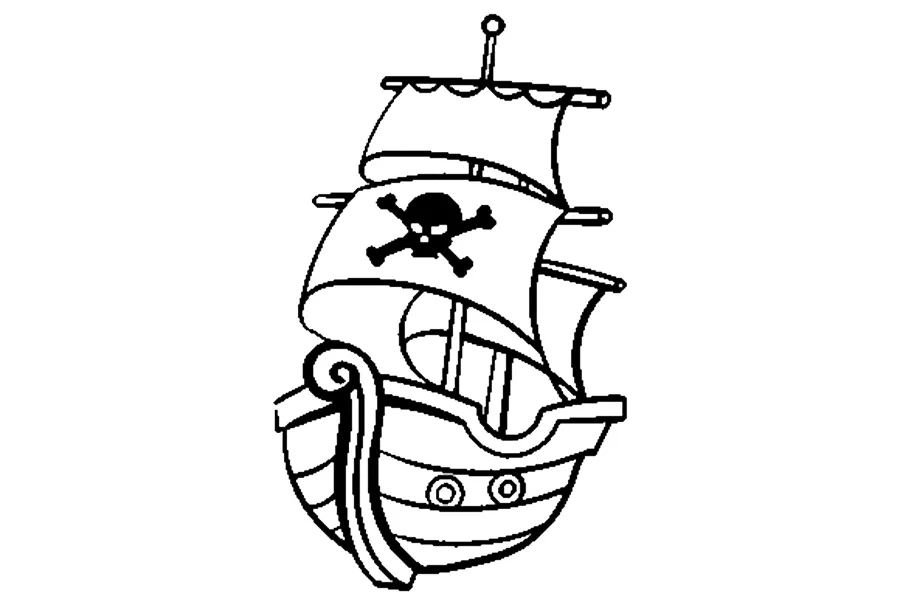 coloriage Pirate à imprimer pdf gratuit