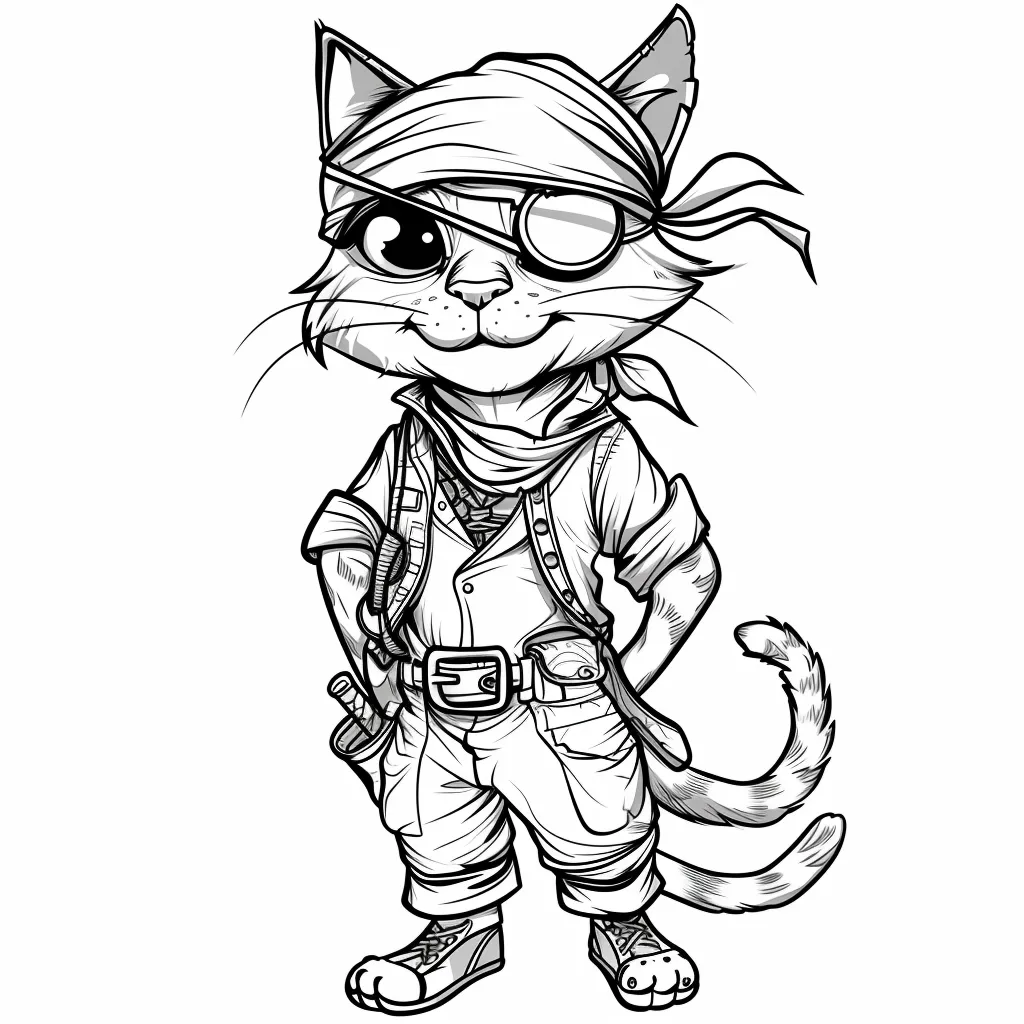 coloriage Pirate et dessin a imprimer 1