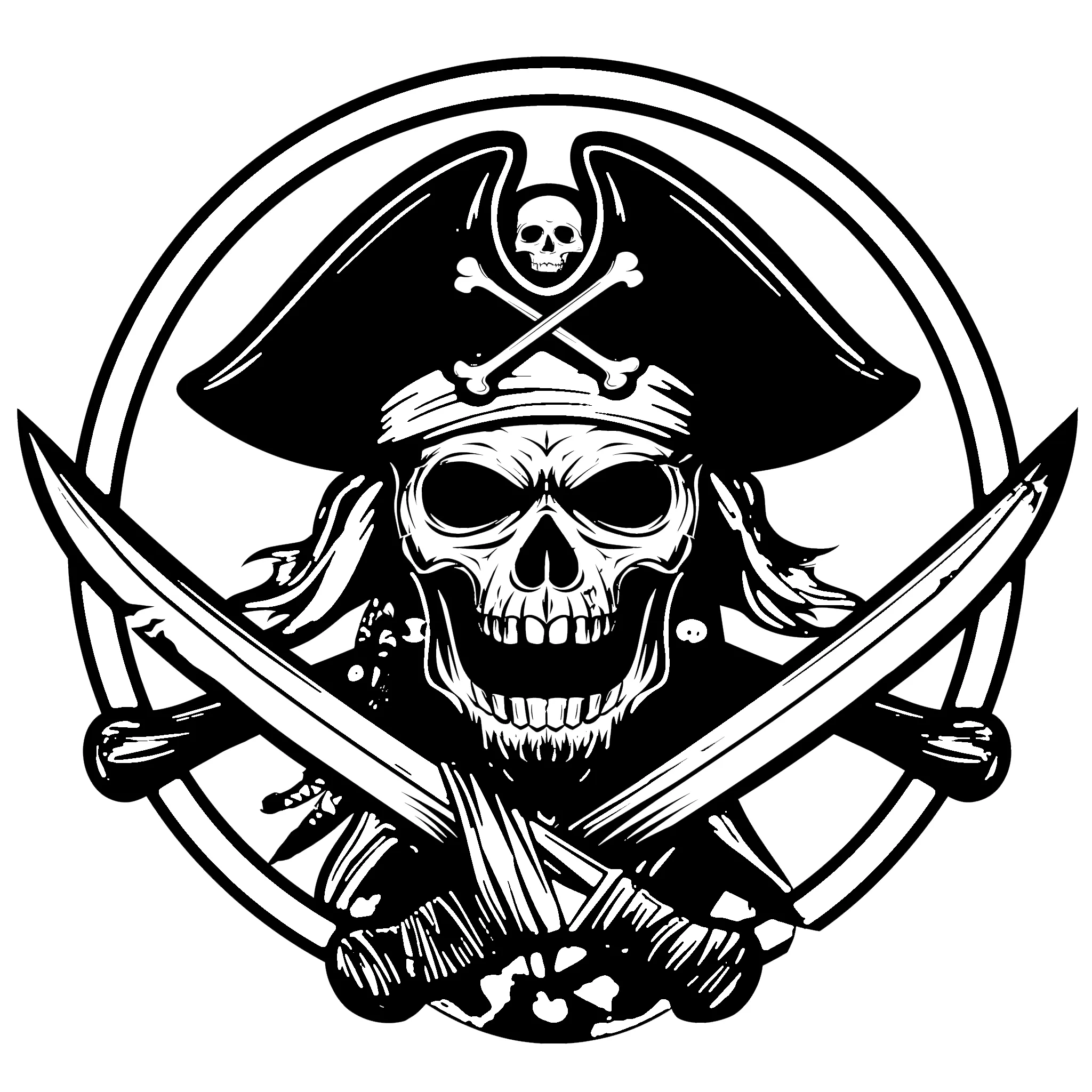 a imprimer coloriage Pirate gratuit