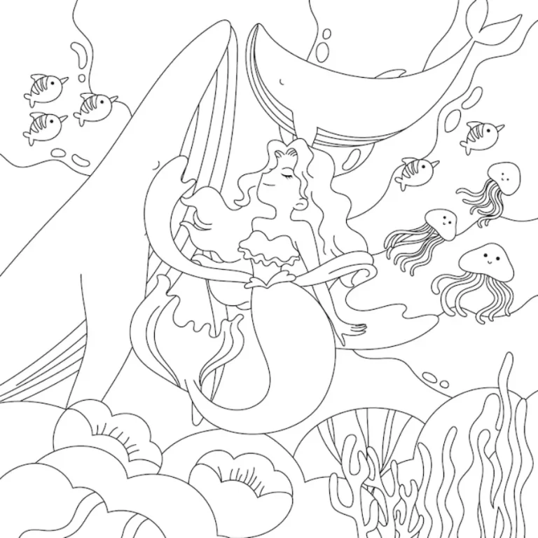 Coloriage Poisson