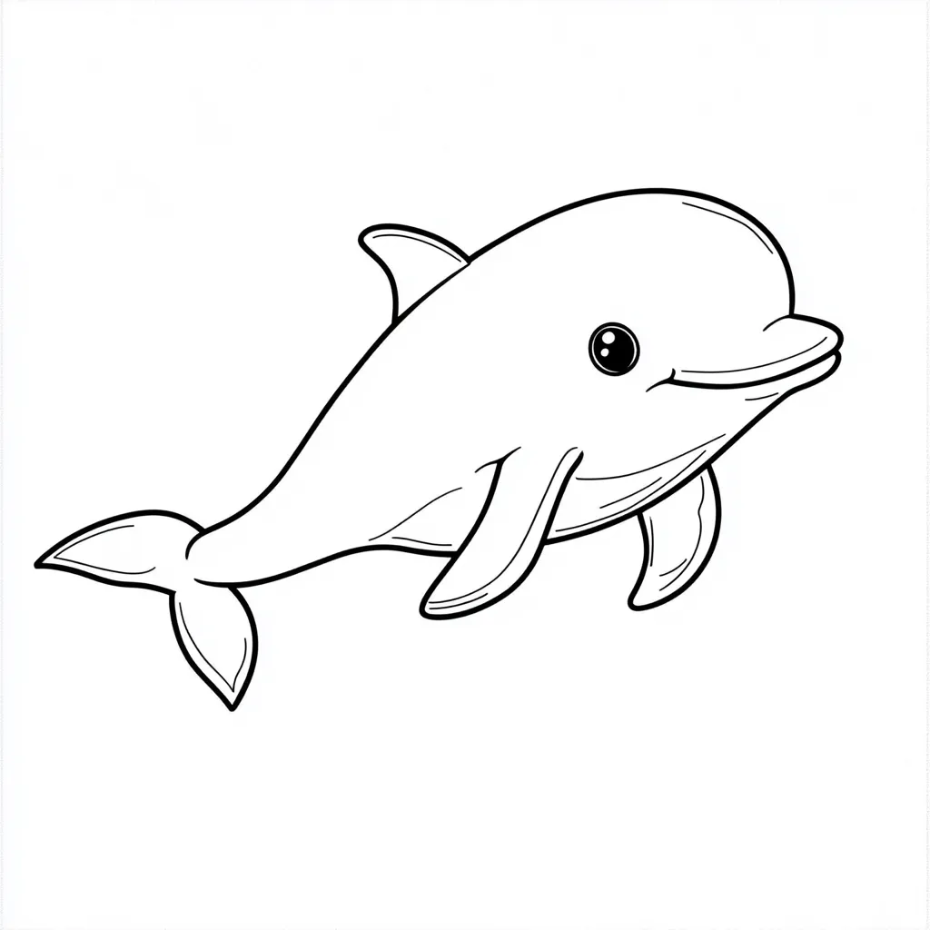 coloriage Poisson et découpage à imprimer