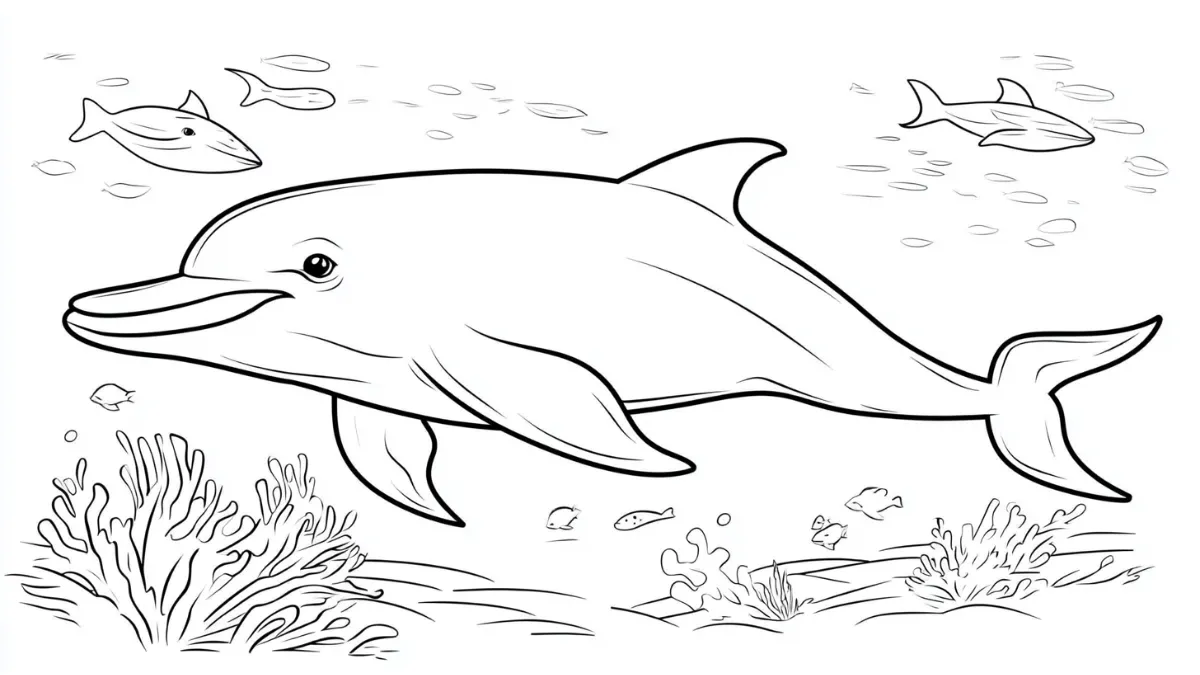 télécharger coloriage Poisson gratuit