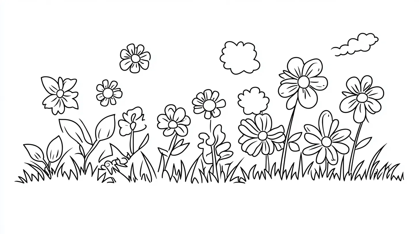 coloriage Printemps pour primaire