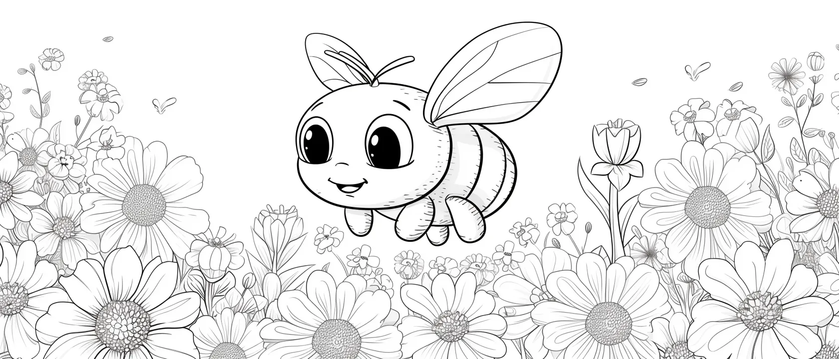 coloriage Printemps gratuit pour enfants