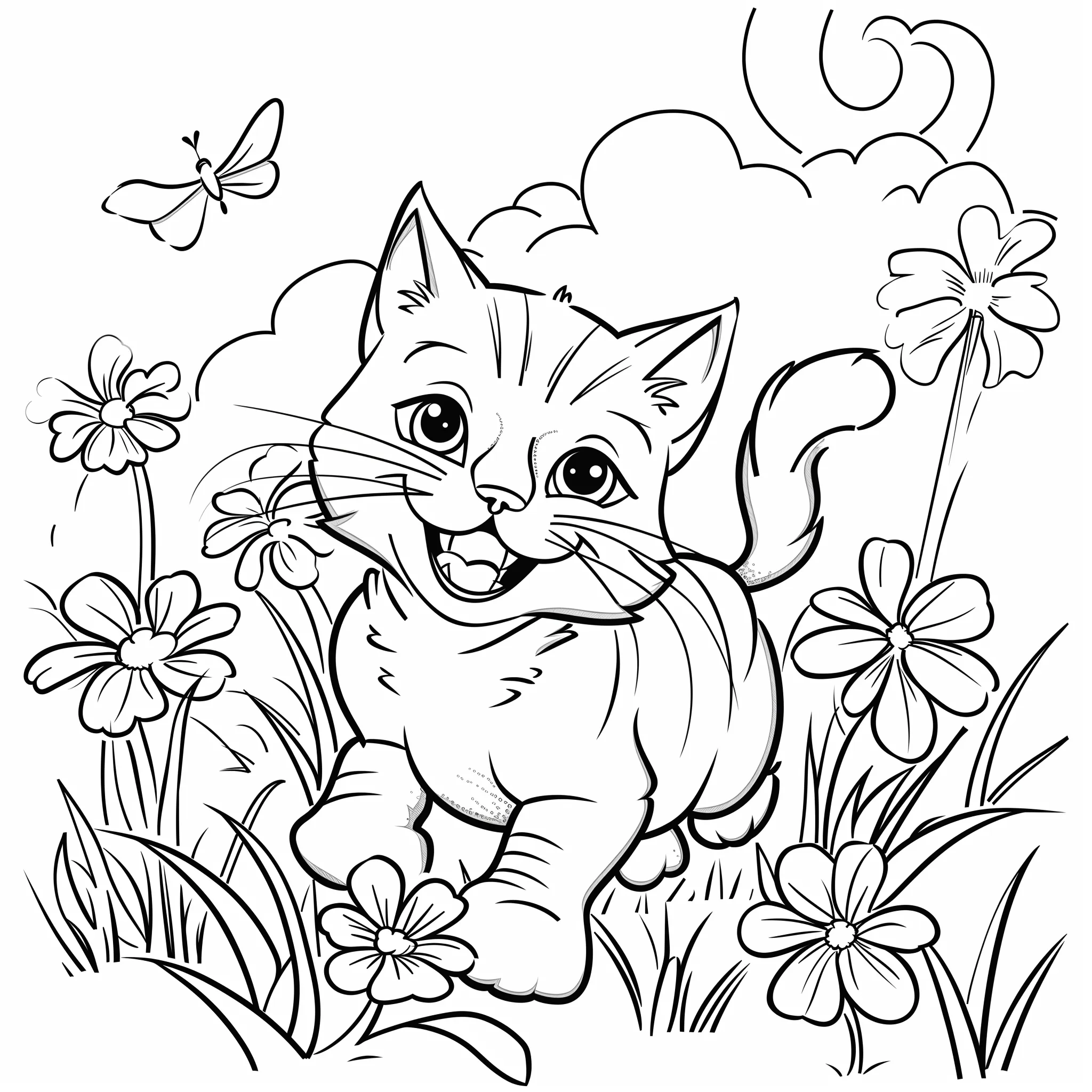 coloriage Printemps à imprimer gratuitement pdf