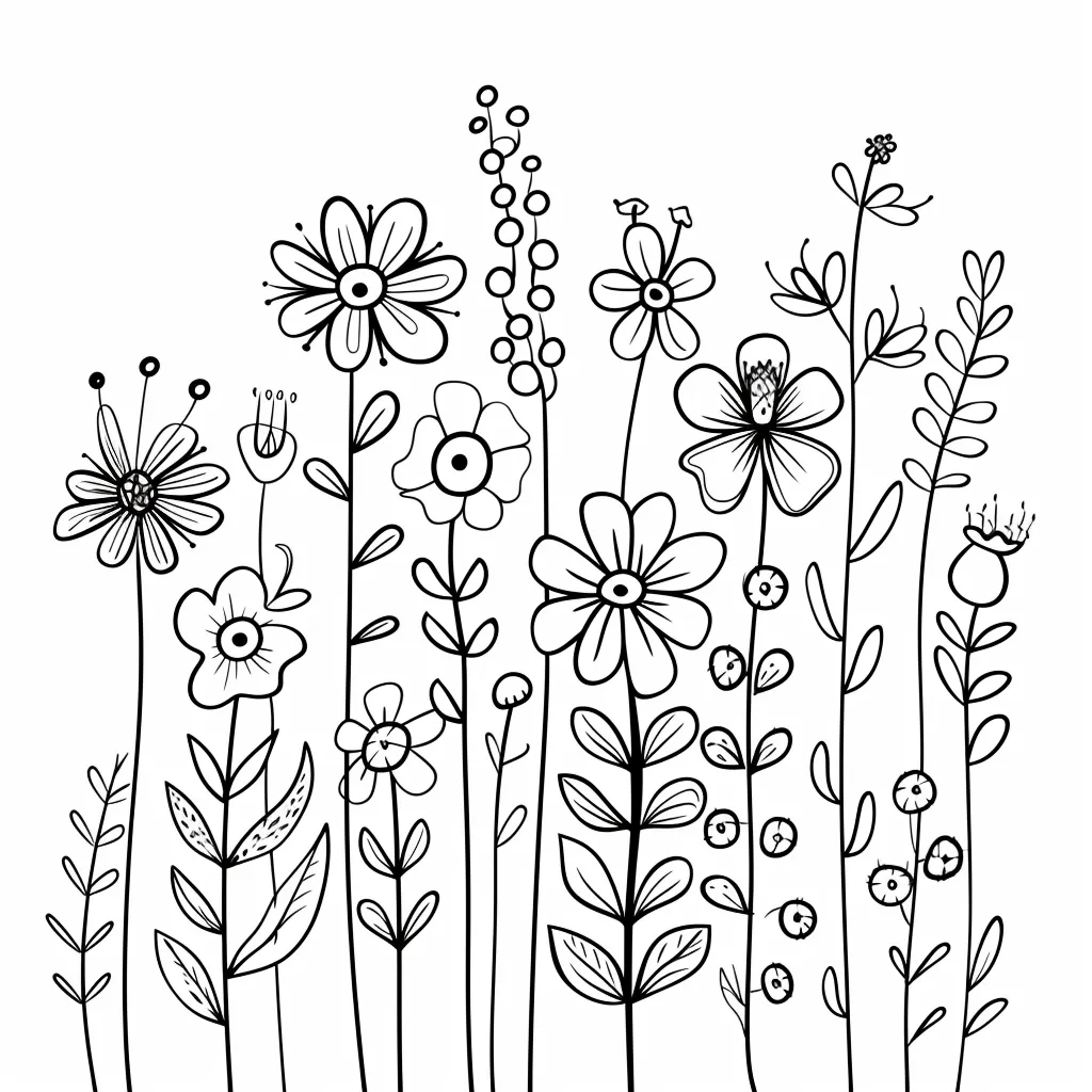 coloriage Printemps à imprimer pdf