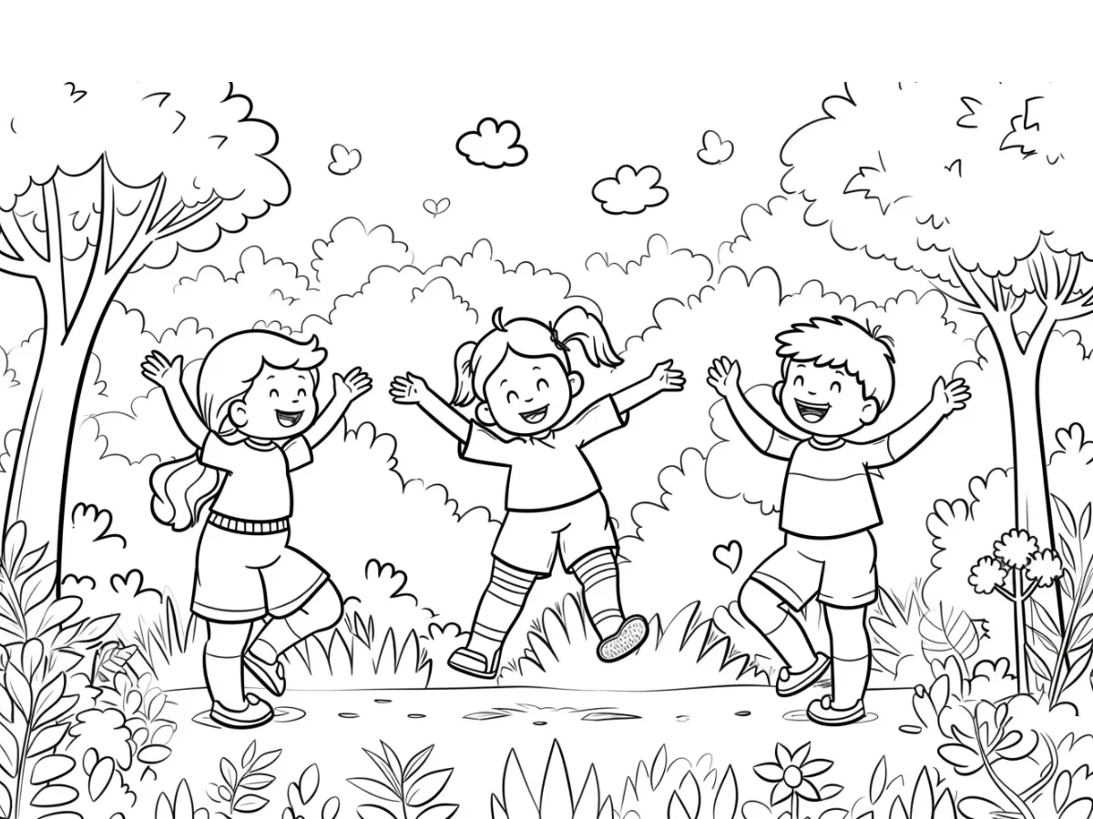 coloriage Printemps à imprimer pour enfant de 6 ans 1