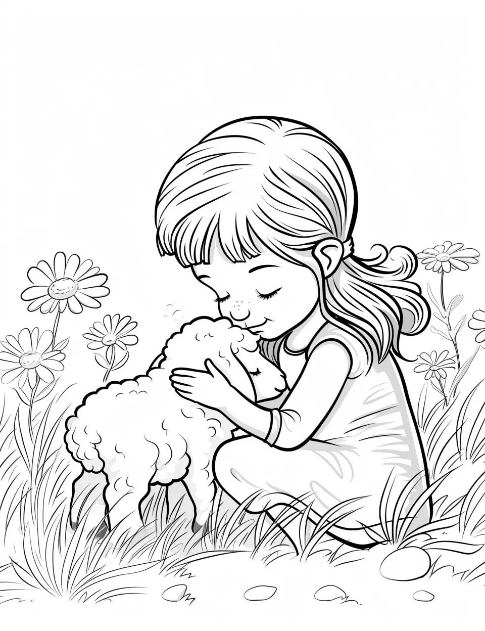 coloriage Printemps pour enfant gratuit