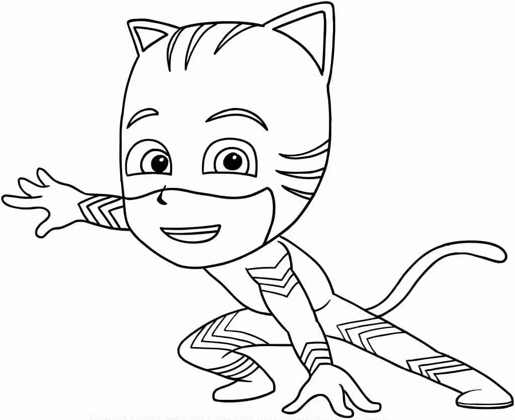 coloriage Pyjamasque à imprimer gratuitement pdf 1