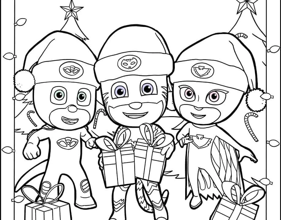 coloriage Pyjamasque pour enfant gratuit