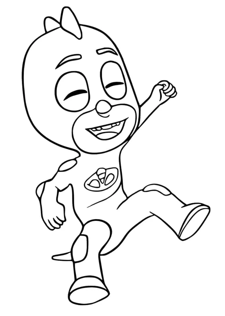 coloriage Pyjamasque à imprimer pour enfants