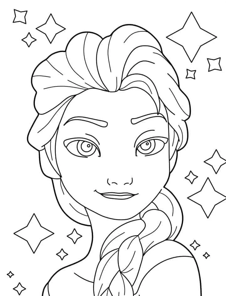 coloriage Reine Des Neiges a telecharger