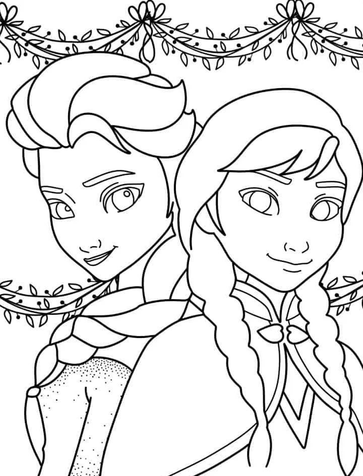 coloriage Reine Des Neiges a dessiner et imprimer