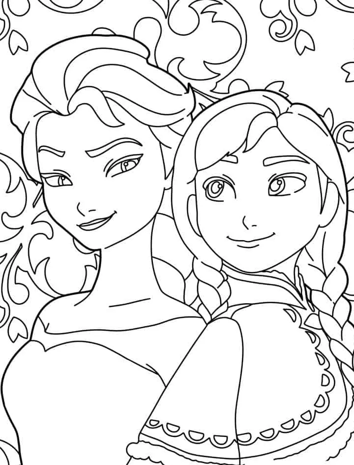 coloriage Reine Des Neiges a dessiner et imprimer 1