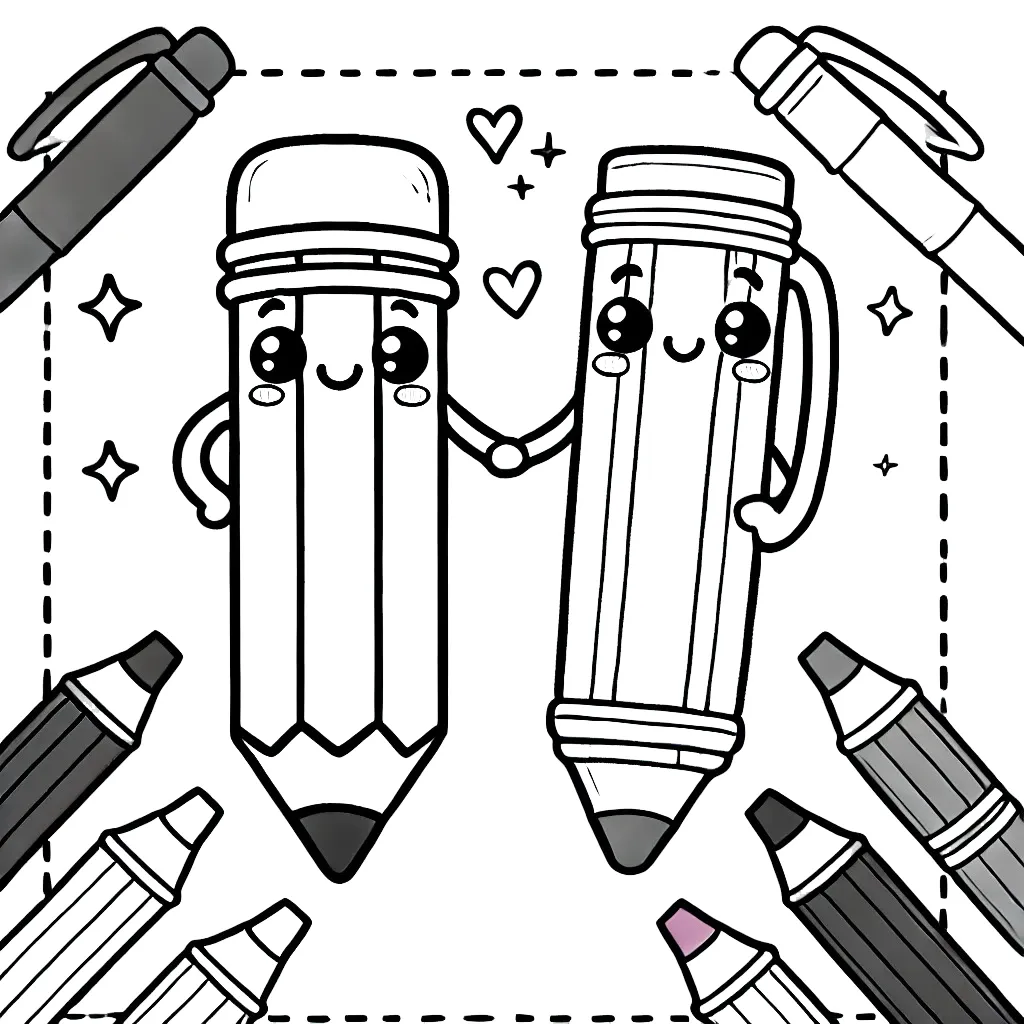 coloriage Rentrée Scolaire pour enfant de 8 ans 1