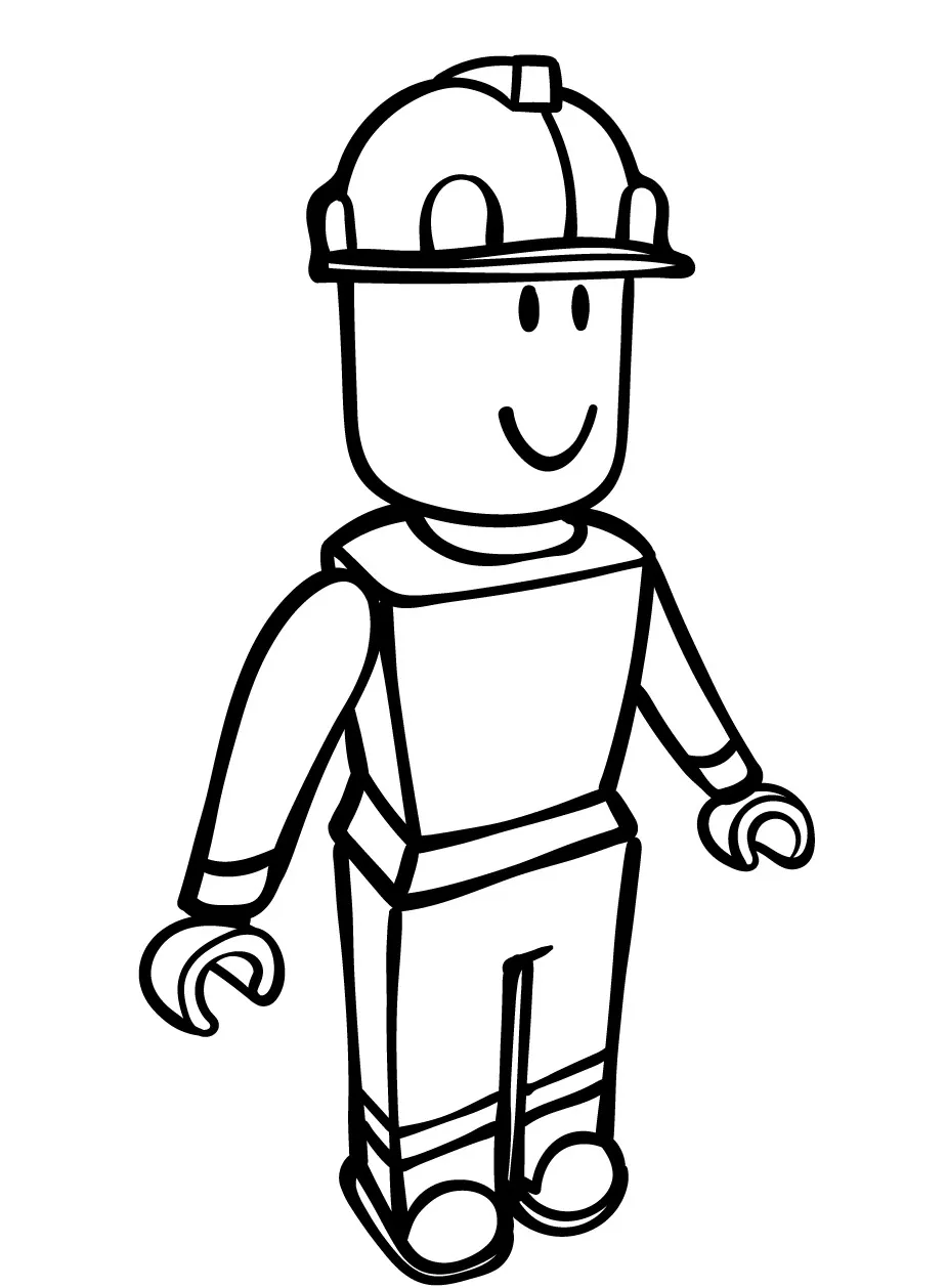 coloriage Roblox pour enfant de 2 ans 1