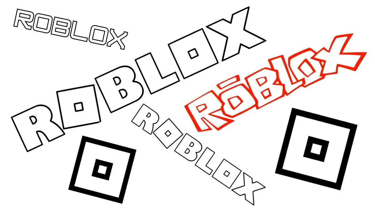 coloriage Roblox pour enfants a imprimer